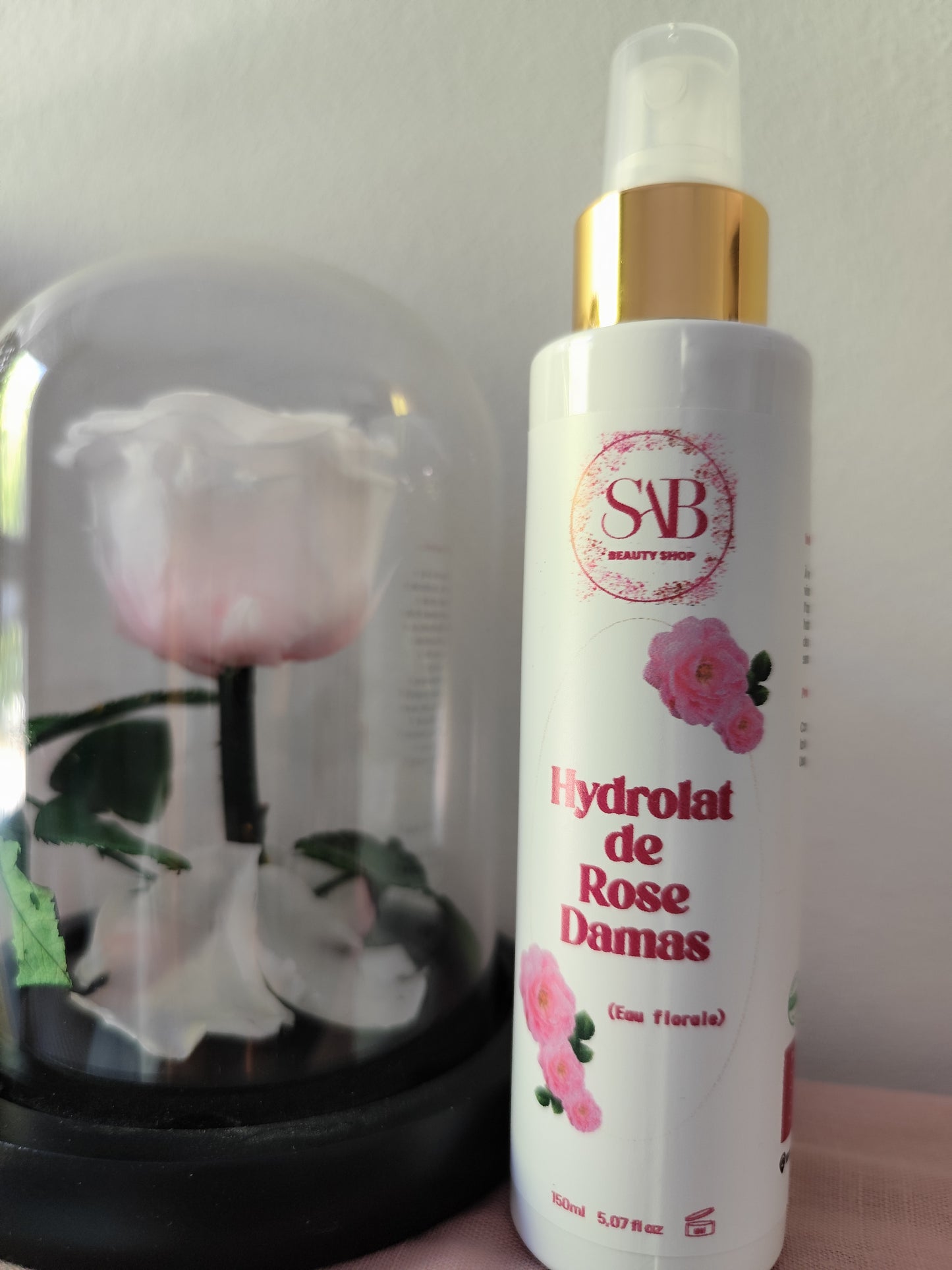 Hydrolat de Rose de Damas - 100% Pure & Naturel - Visage & Yeux - 100ml