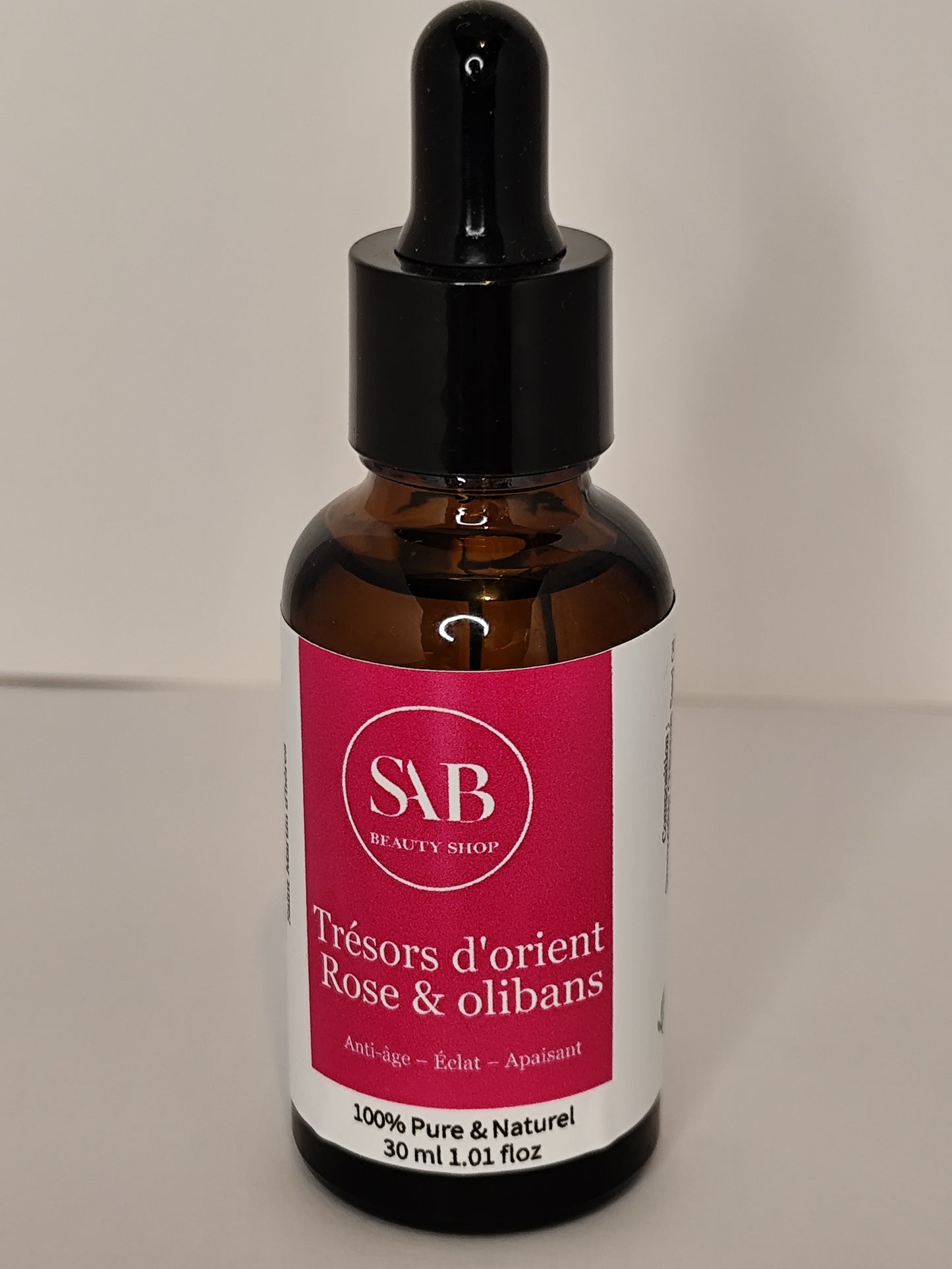Sérum rose & oliban Trésor d'orient