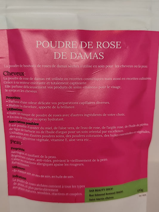 Poudre de rose de Damas